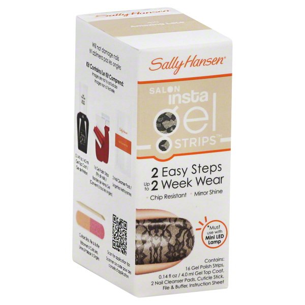 SALLY HANSEN Pro Salon Insta-Gel Strips Manicure (Combo Kit Set) - VIAI BEAUTY
