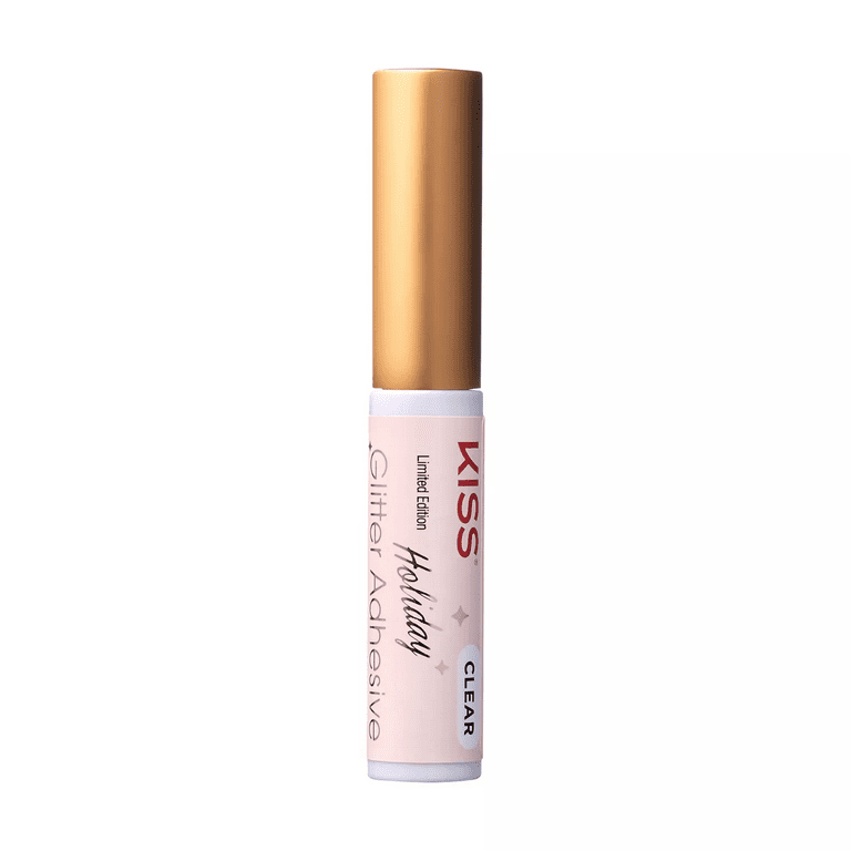 Adhesivo para pestañas con purpurina de KISS - Manicura Impress