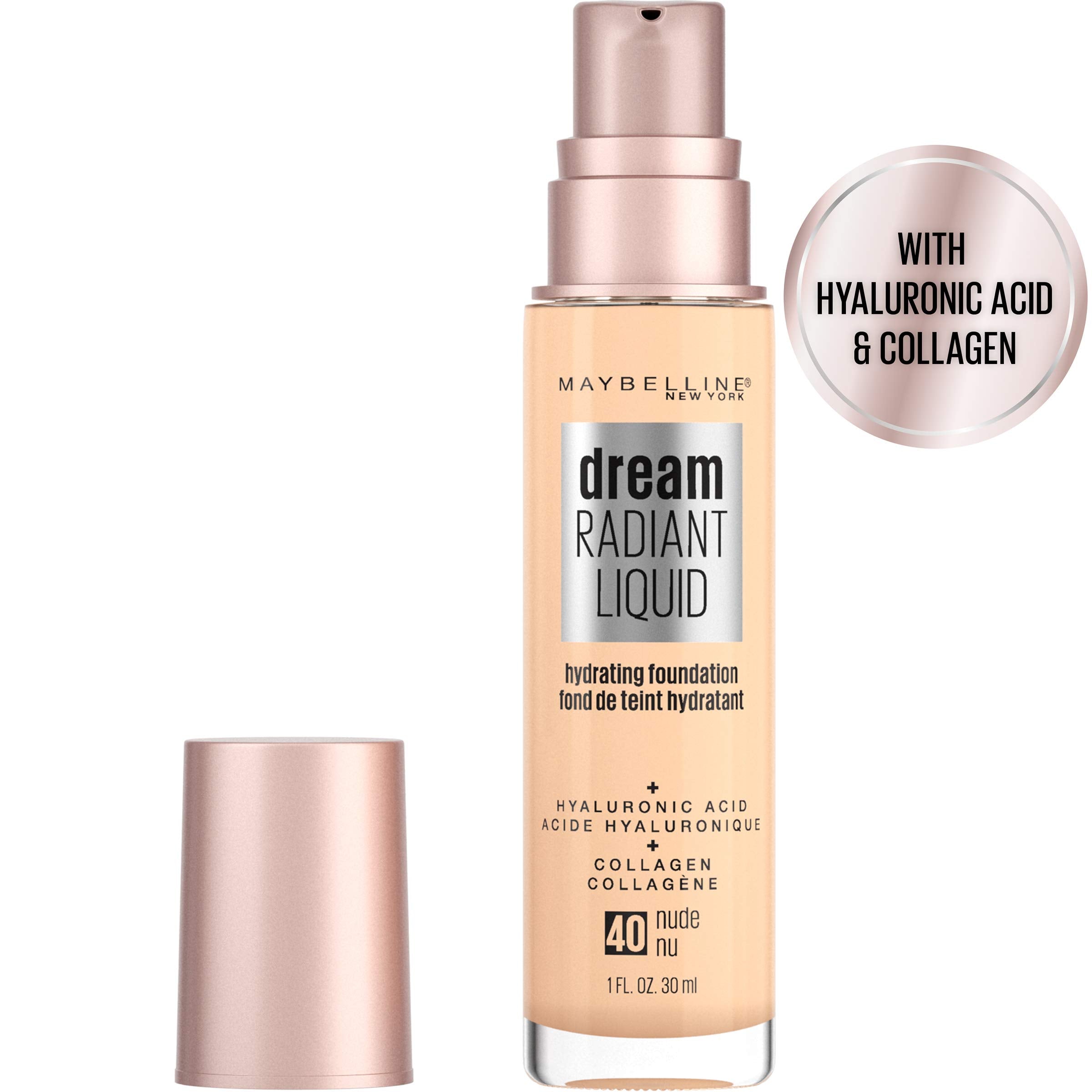 MAYBELLINE Dream Radiant Liquid Coverage Hydrating Foundation - VIAI BEAUTY