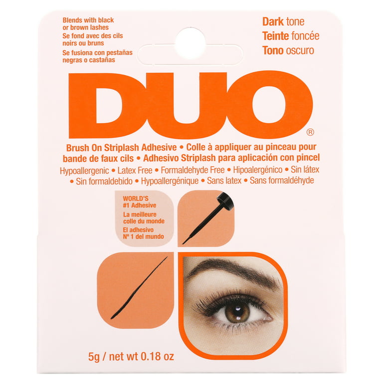 Adhesivo para pestañas DUO Brush-On con vitaminas