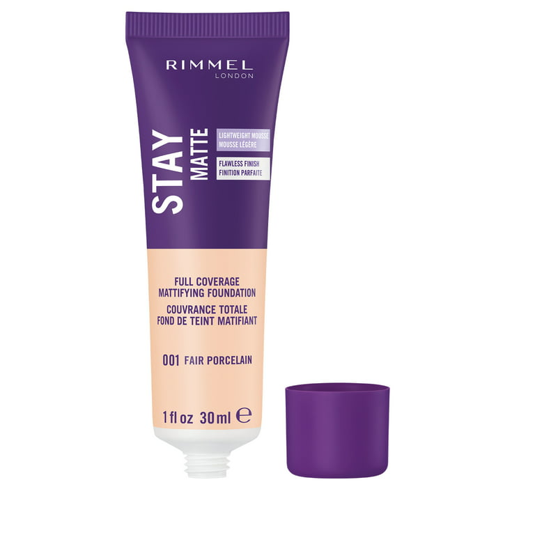 Base de maquillaje líquida Stay Matte Flawless Finish de RIMMEL