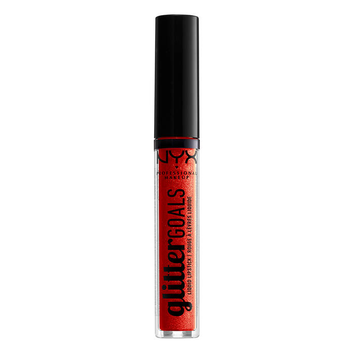 Lápiz labial líquido NYX Professional Glitter Goals