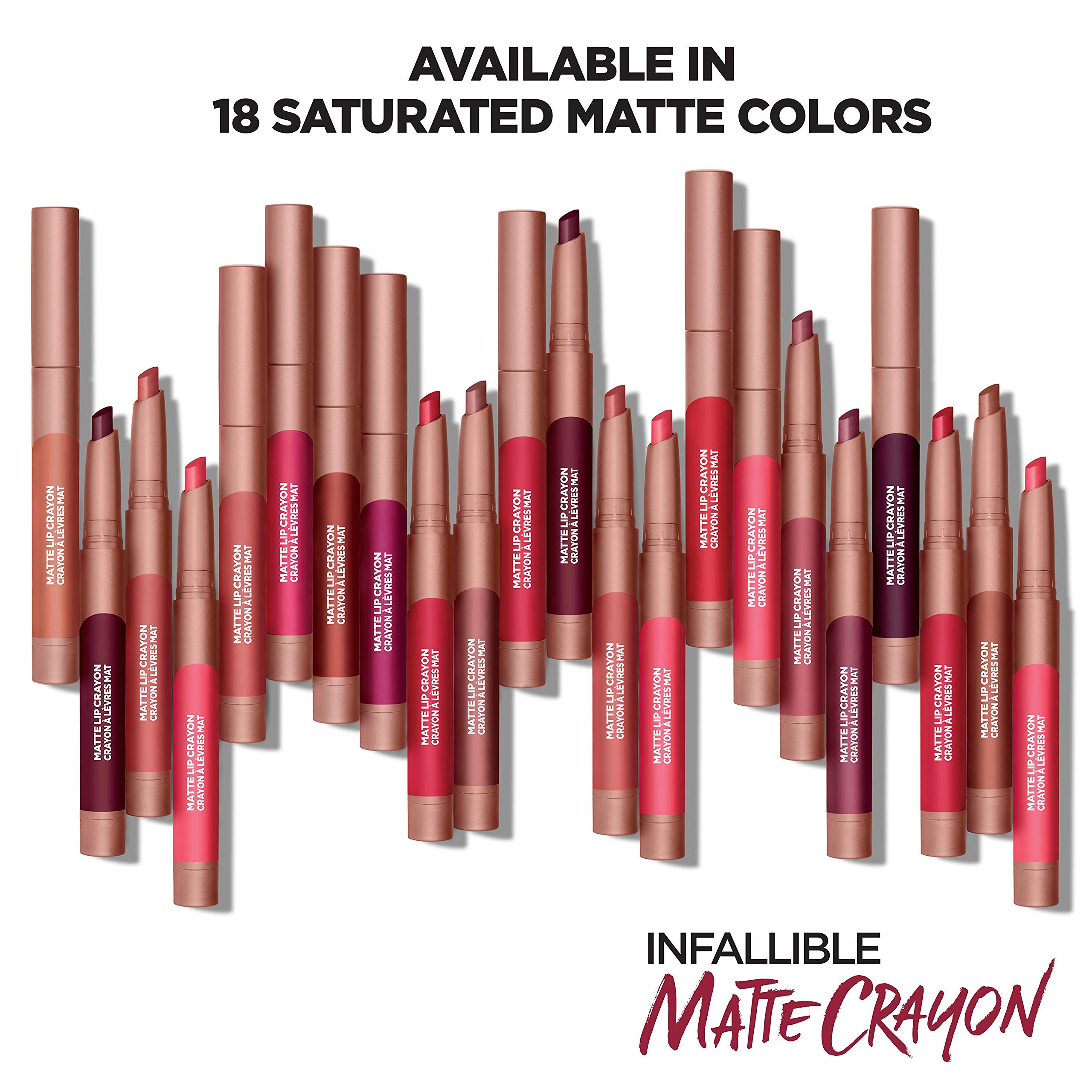L'OREAL Infallible Matte Lips Crayon - VIAI BEAUTY