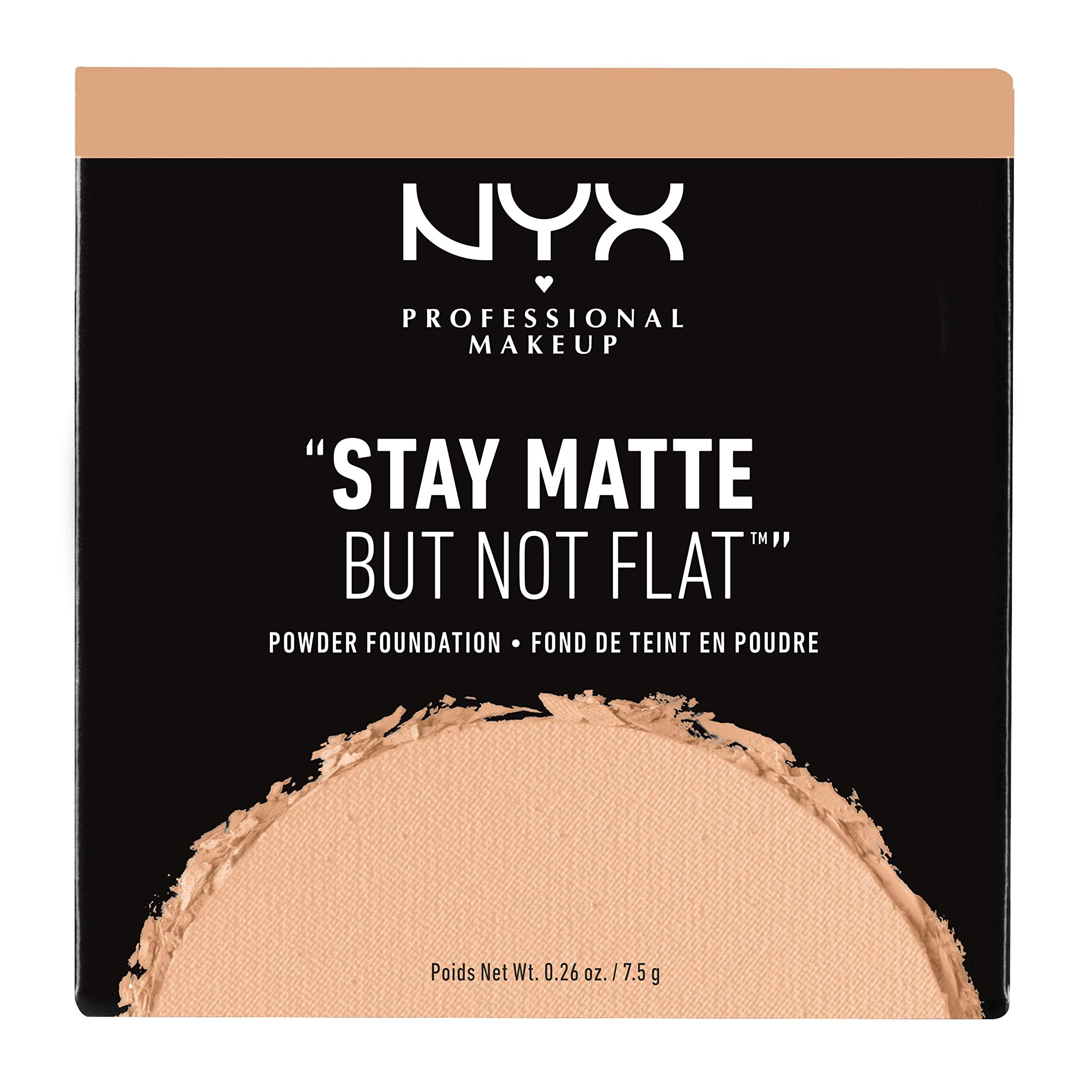 Base de maquillaje en polvo Stay Matte But Not Flat de NYX Professional Makeup