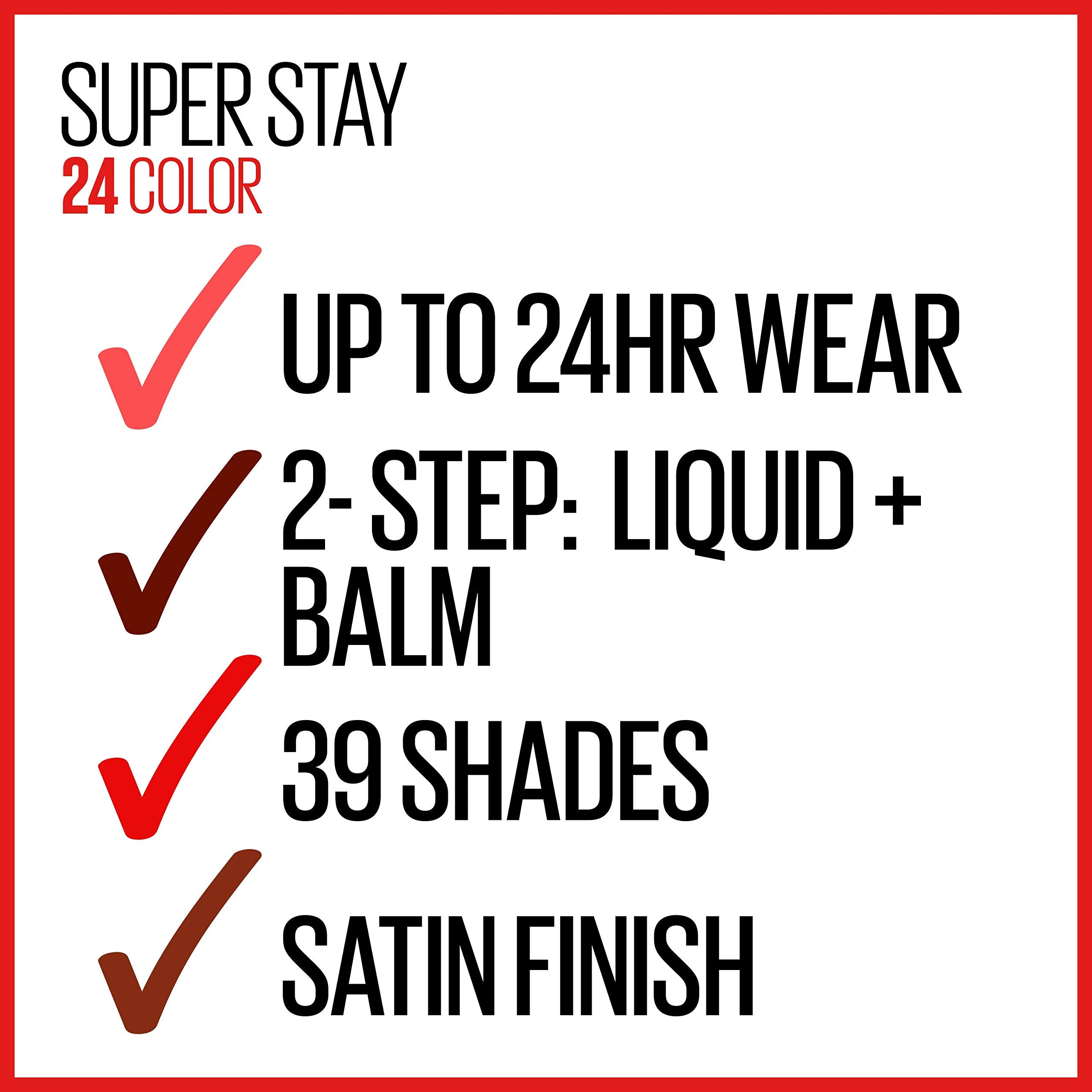 MAYBELLINE SuperStay 24, 2-Step Liquid Lipstick - VIAI BEAUTY