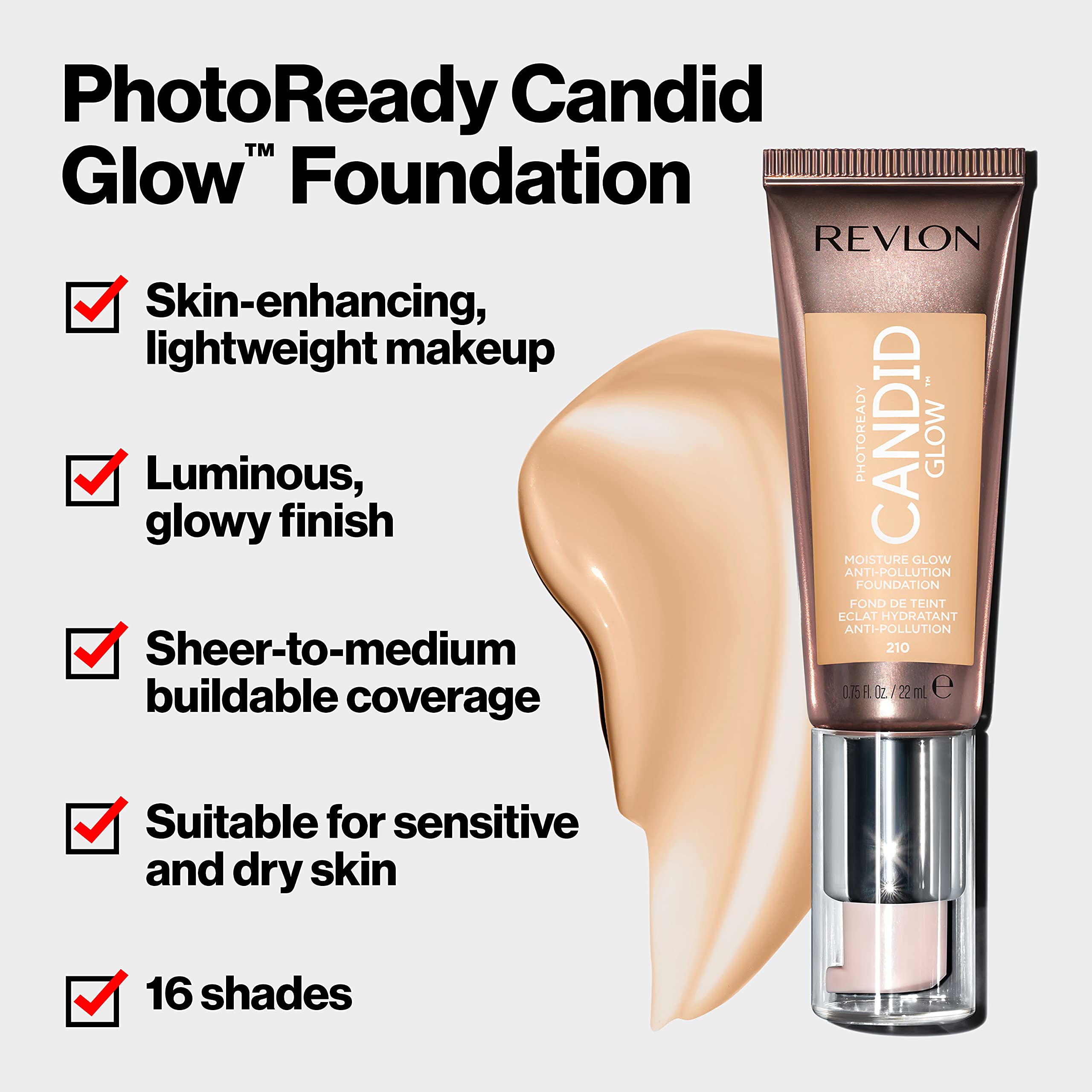 Base de maquillaje REVLON PhotoReady Candid Glow
