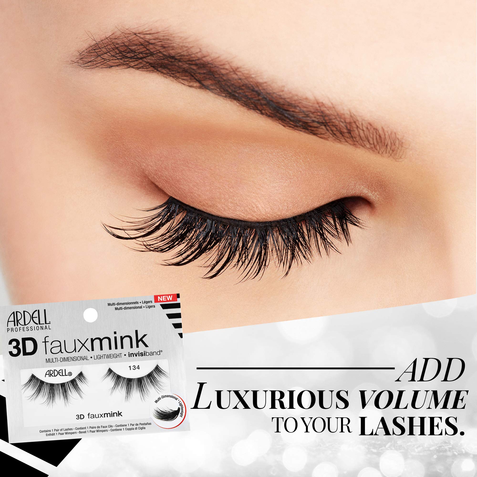 ARDELL Multi - Dimensional 3D Fauxmink Eyelashes.