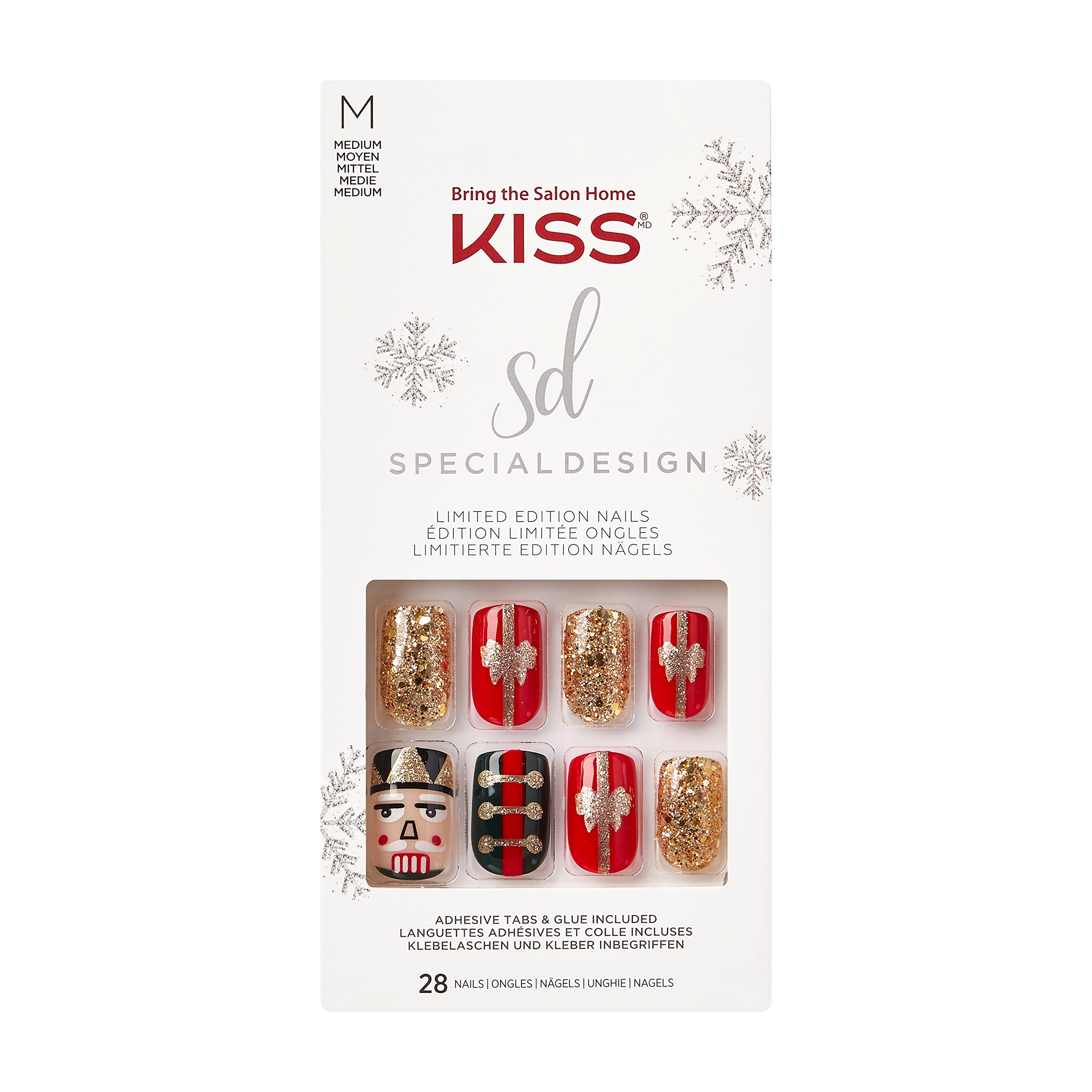 KISS Special Design Limited Christmas Edition 28 Holiday Nails