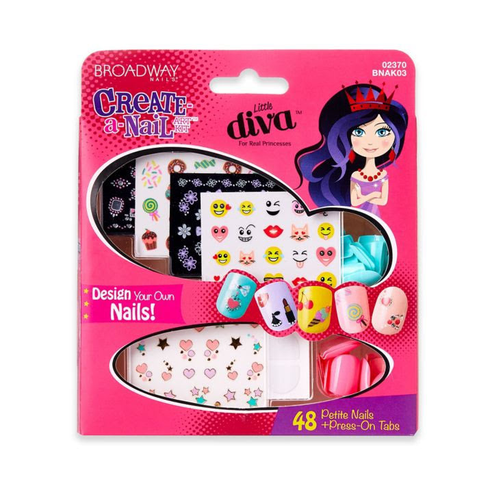 KISS Broadway Little Diva Nail Art Kit