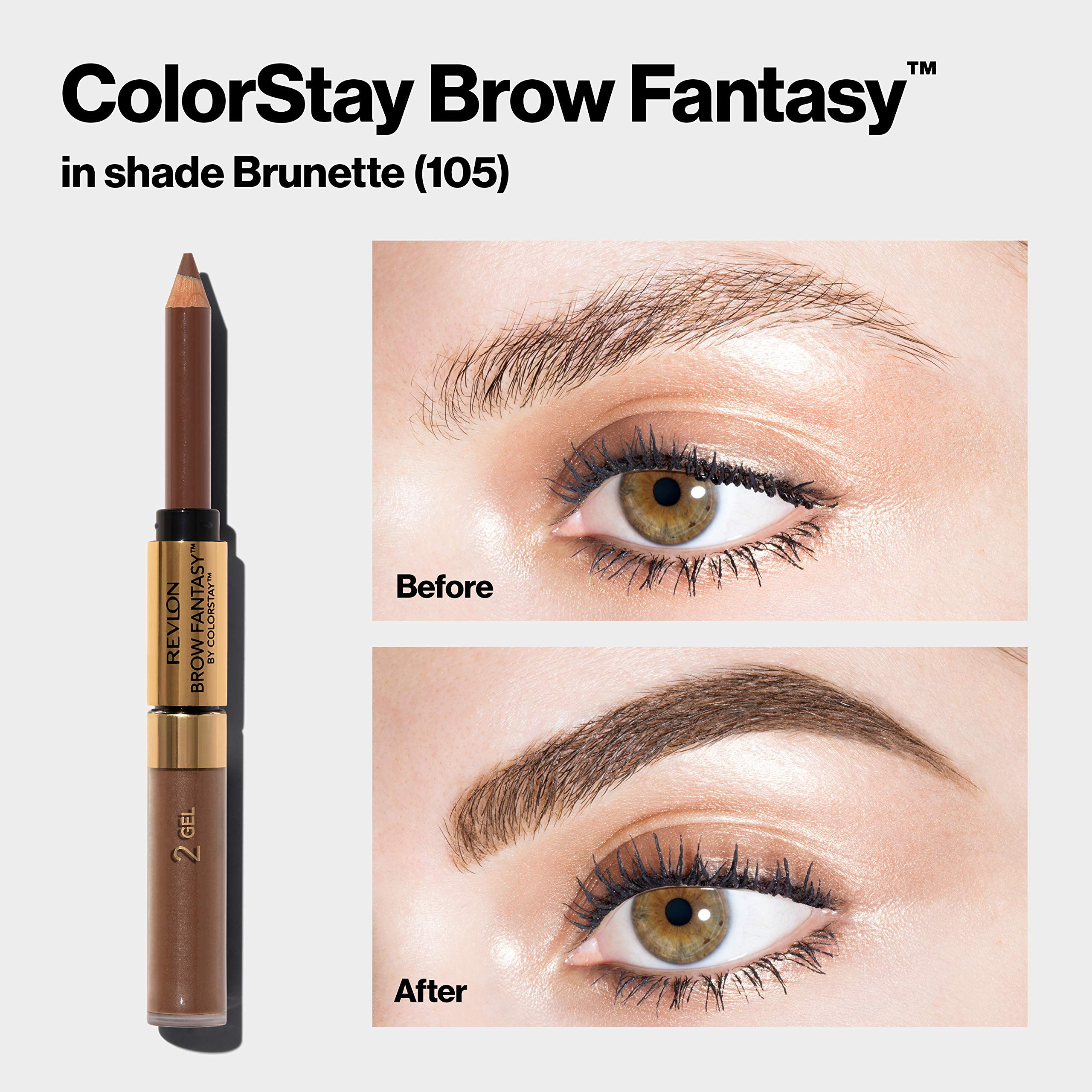 Lápiz y gel ColorStay Brow Fantasy de REVLON