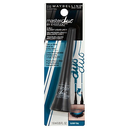 MAYBELLINE Eye Studio Master Duo Glossy Liquid Eyeliner - VIAI BEAUTY