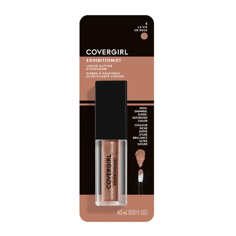 Sombra de ojos con purpurina líquida exhibicionista de COVERGIRL
