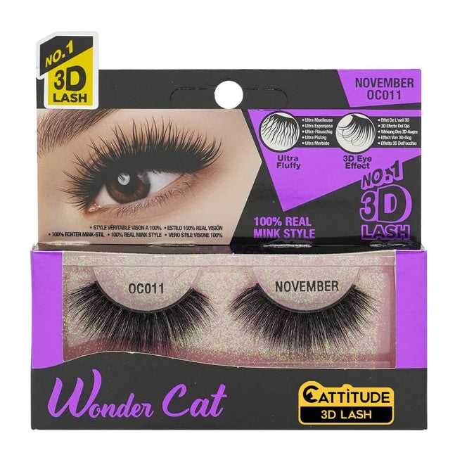 EBIN Color Cat – Pestañas Cat Eye 3D