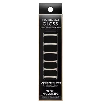 Tiras de gel para uñas DASHING DIVA Gloss Ultra Shine de 27 unidades