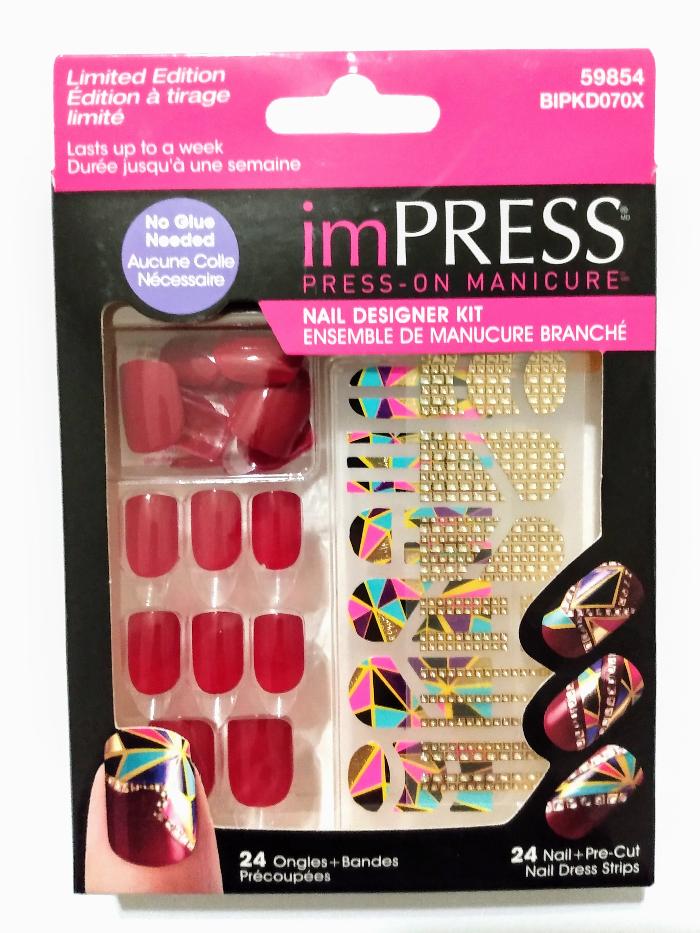 IMPRESS Press-On Nails (Eggnog).