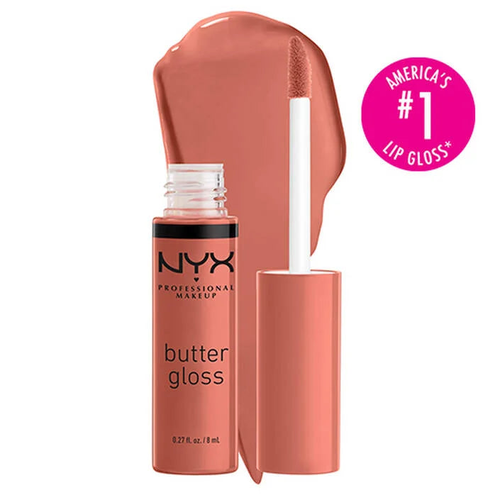 NYX Professional Butter Gloss Brillo de labios no pegajoso