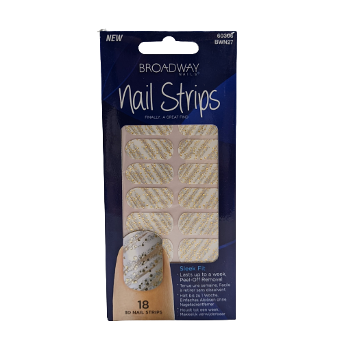 Broadway Nail Strips Sleek Fit 3D Nail Strips