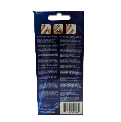 Broadway Nail Strips Sleek Fit 3D Nail Strips