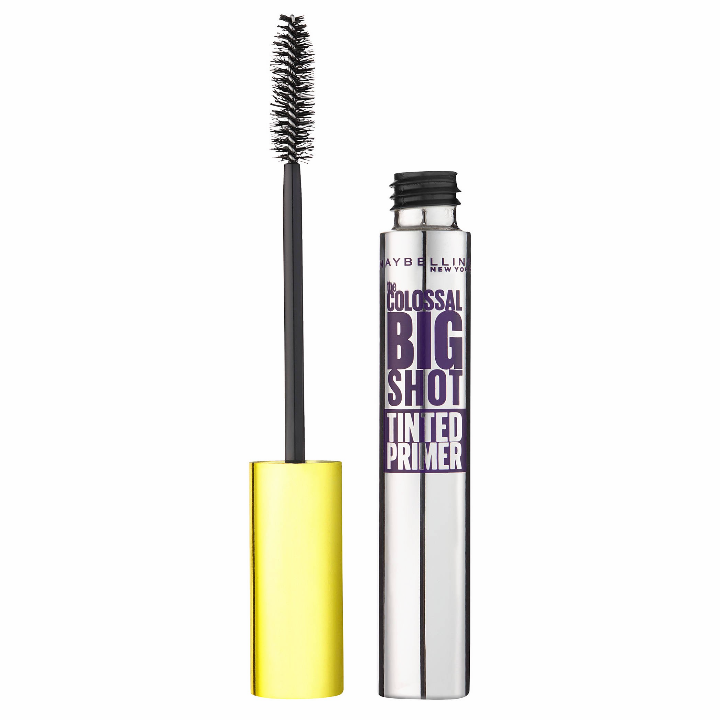 MAYBELLINE The Colossal Big Shot Tinted Primer Mascara.