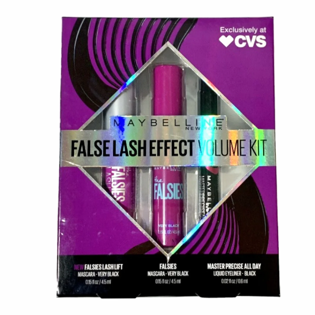 MAYBELLINE False Lash Effect Volume Kit (3-1 Pack) - VIAI BEAUTY