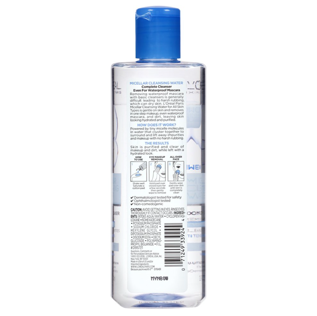 L'OREAL Micellar Cleansing Water Complete Cleanser - VIAI BEAUTY