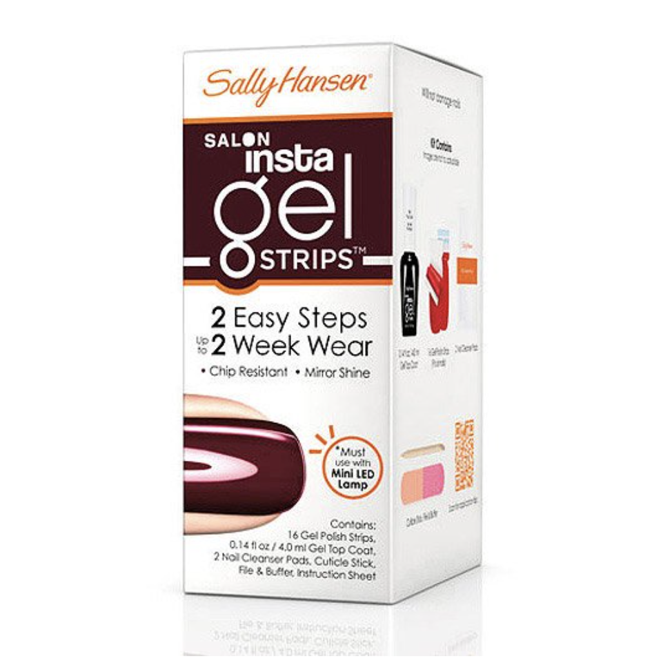 SALLY HANSEN Pro Salon Insta-Gel Strips Manicure (Combo Kit Set) - VIAI BEAUTY