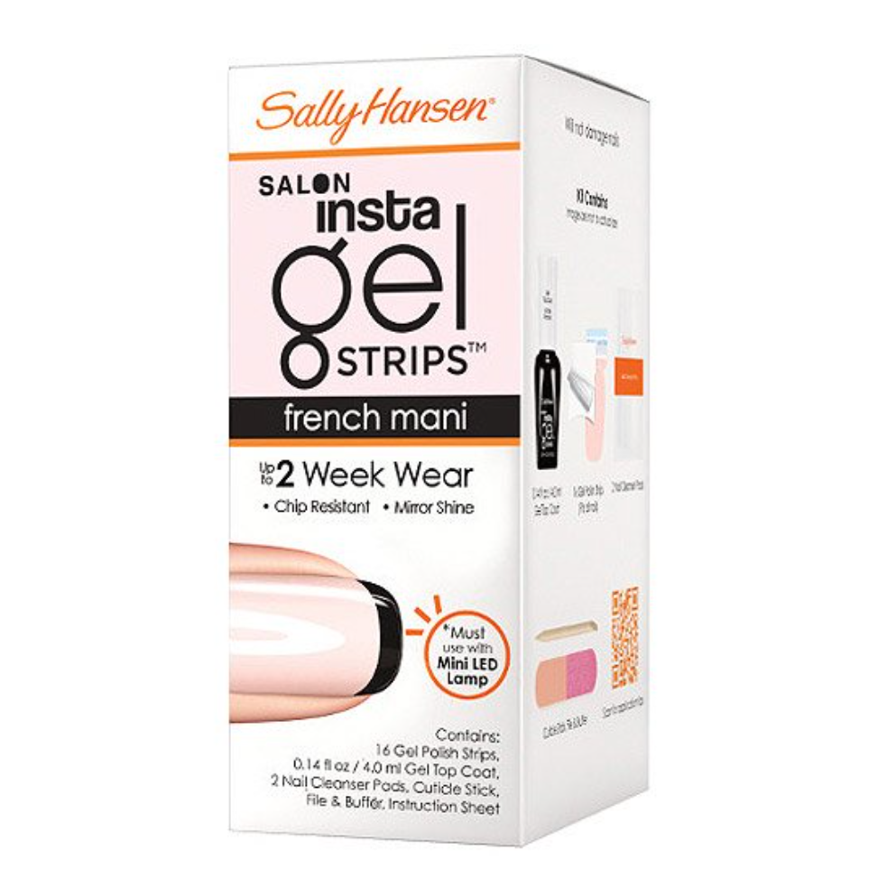 SALLY HANSEN Pro Salon Insta-Gel Strips Manicure (Combo Kit Set) - VIAI BEAUTY