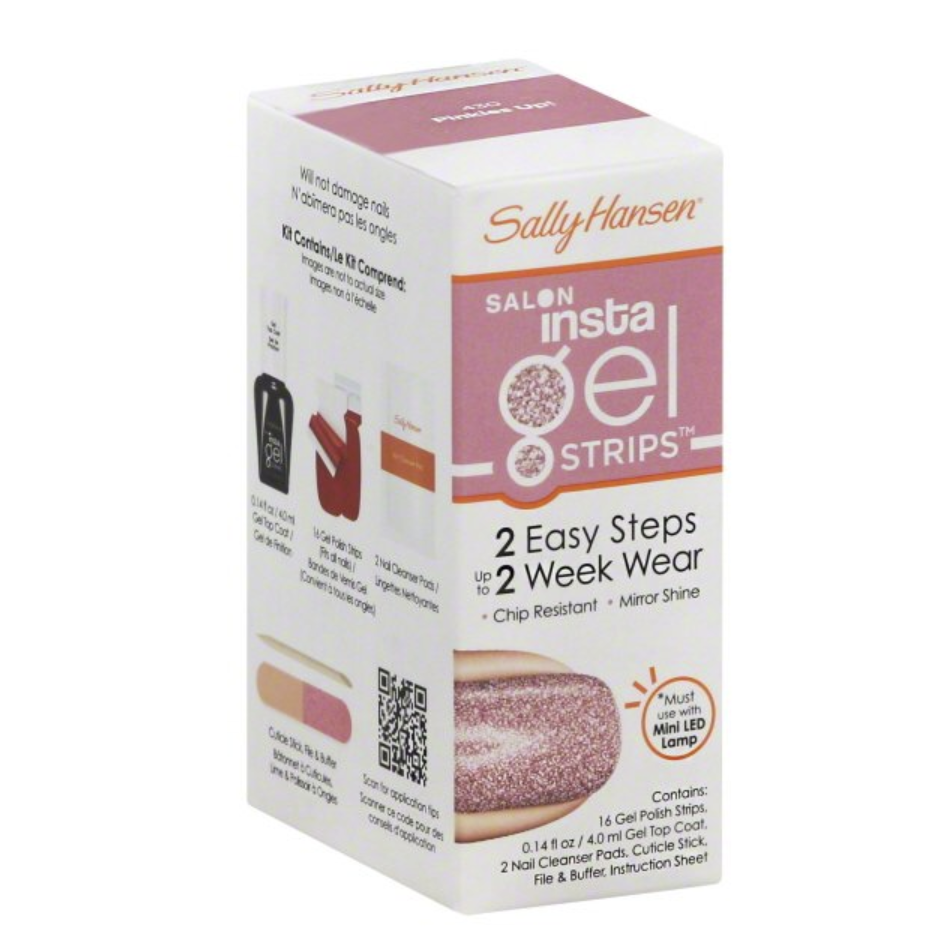 SALLY HANSEN Pro Salon Insta-Gel Strips Manicure (Combo Kit Set) - VIAI BEAUTY