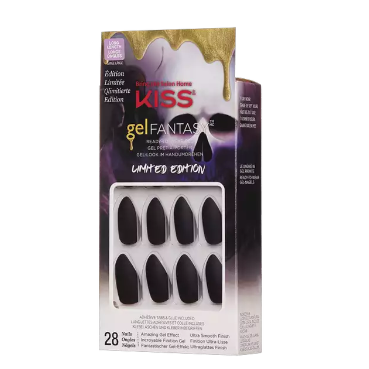 KISS Gel Fantasy Limited Edition Halloween Design 28 Fake Nails