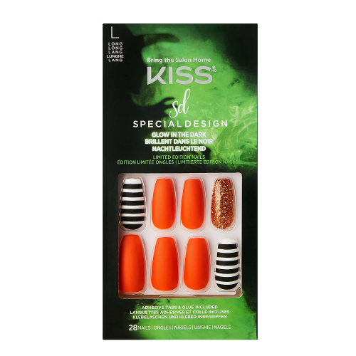 KISS Glow In The Dark Special Design Nails