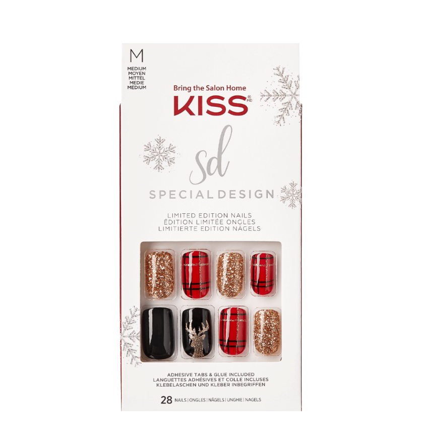 KISS Special Design Limited Christmas Edition 28 Holiday Nails