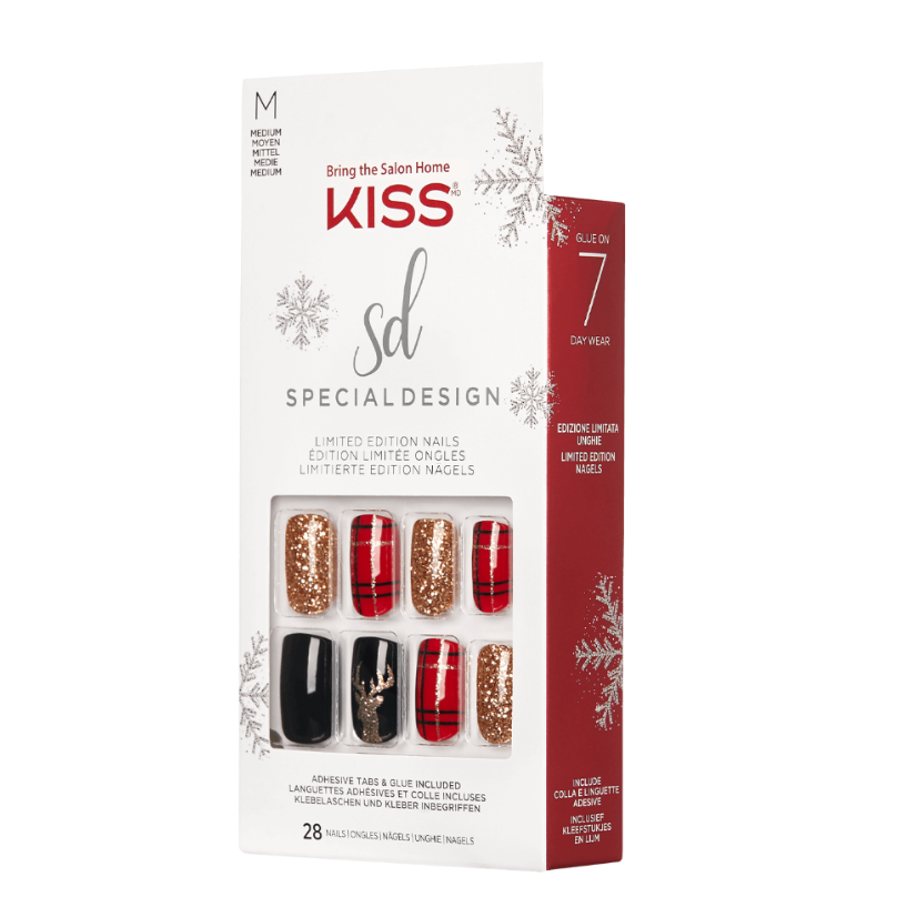 KISS Special Design Limited Christmas Edition 28 Holiday Nails