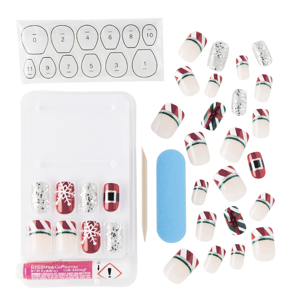 KISS Special Design Limited Christmas Edition 28 Holiday Nails