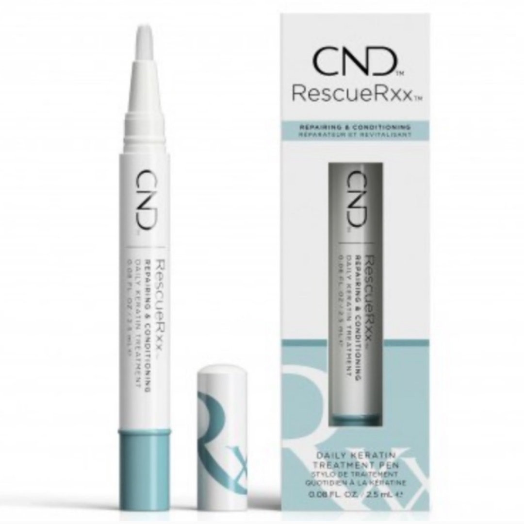 CND RescueRXX Lápiz de tratamiento diario de queratina reparador y acondicionador