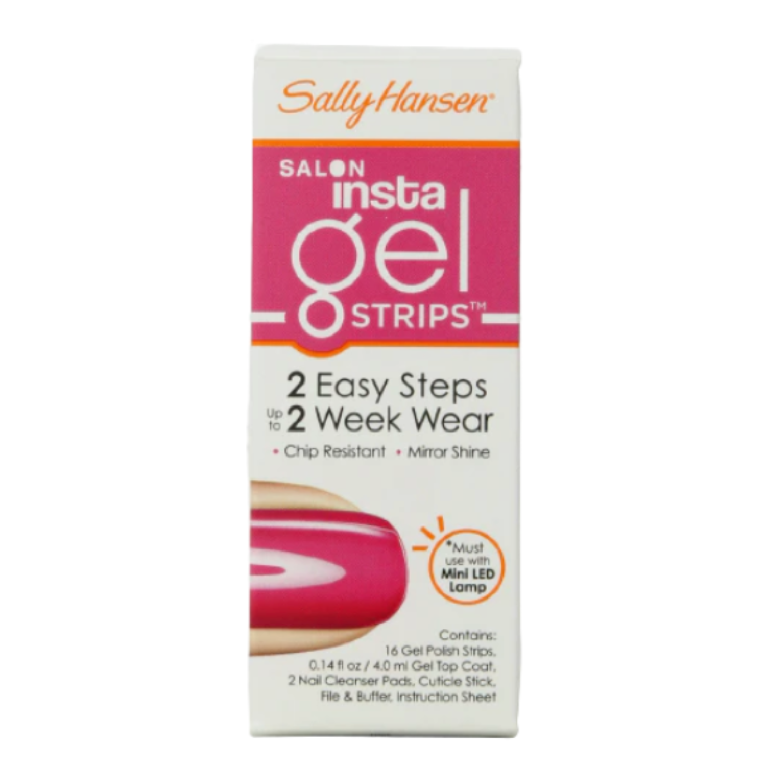 SALLY HANSEN Pro Salon Insta-Gel Strips Manicure (Combo Kit Set) - VIAI BEAUTY