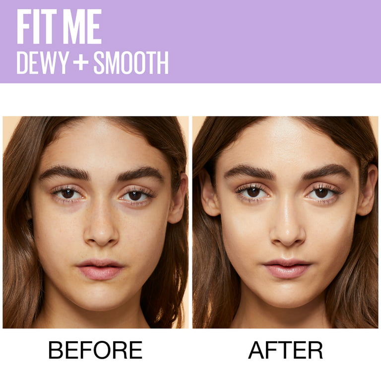 Base de maquillaje Maybelline Fit Me Dewy + Smooth