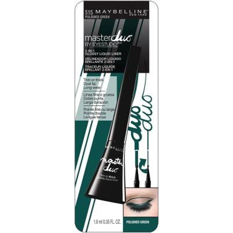 MAYBELLINE Eye Studio Master Duo Glossy Liquid Eyeliner - VIAI BEAUTY
