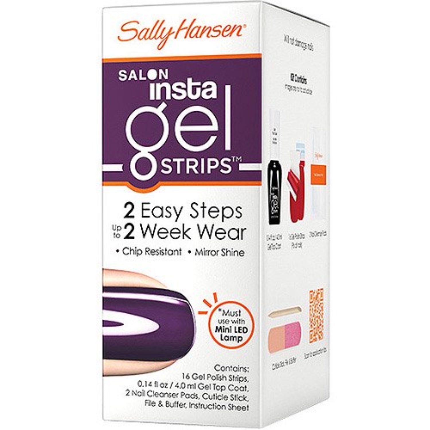 SALLY HANSEN Pro Salon Insta-Gel Strips Manicure (Combo Kit Set) - VIAI BEAUTY
