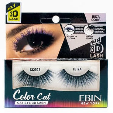 EBIN Color Cat – Pestañas Cat Eye 3D