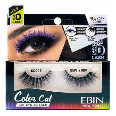 EBIN Color Cat – Pestañas Cat Eye 3D