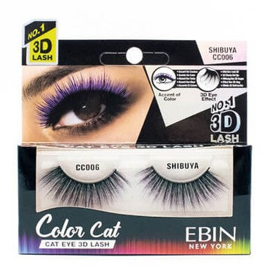 EBIN Color Cat – Pestañas Cat Eye 3D