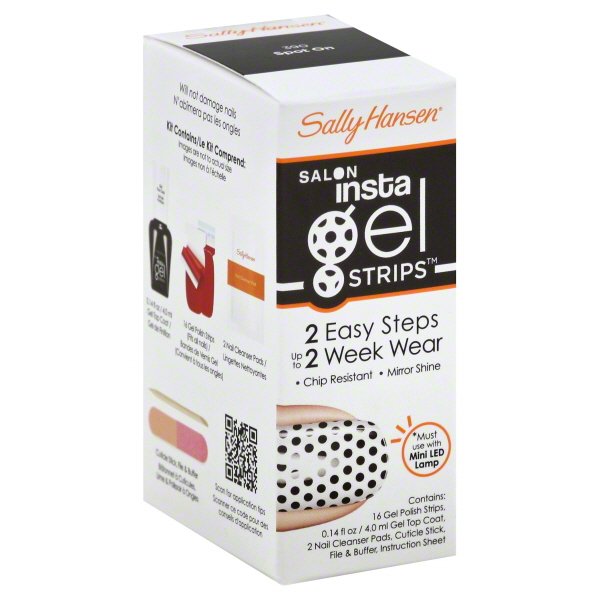 SALLY HANSEN Pro Salon Insta-Gel Strips Manicure (Combo Kit Set) - VIAI BEAUTY