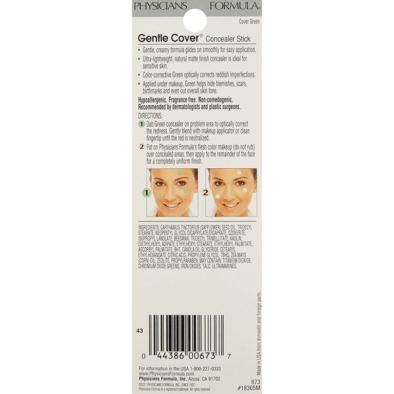 PHYSICIANS FORMULA Gentle Cover Concealer Stick