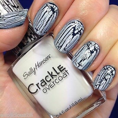 SALLY HANSEN Crackle Overcoat Esmalte de uñas