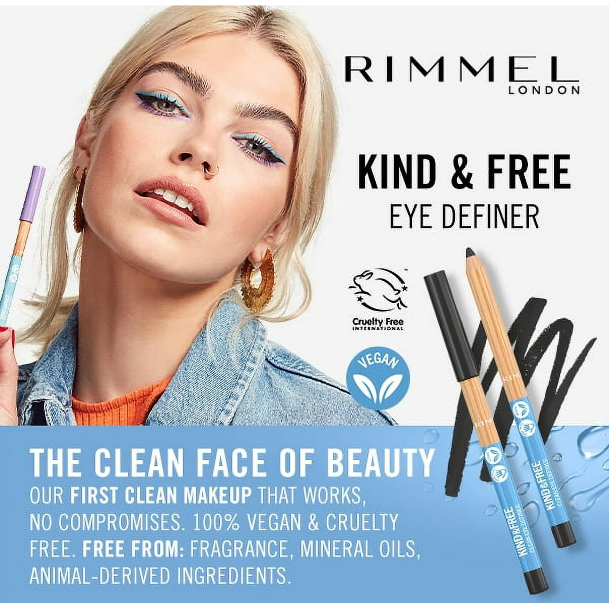 RIMMEL Kind & Free Clean Eyeliner Pencil