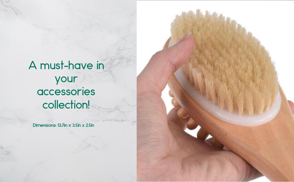 BENAT Bath & Body Massage Brush