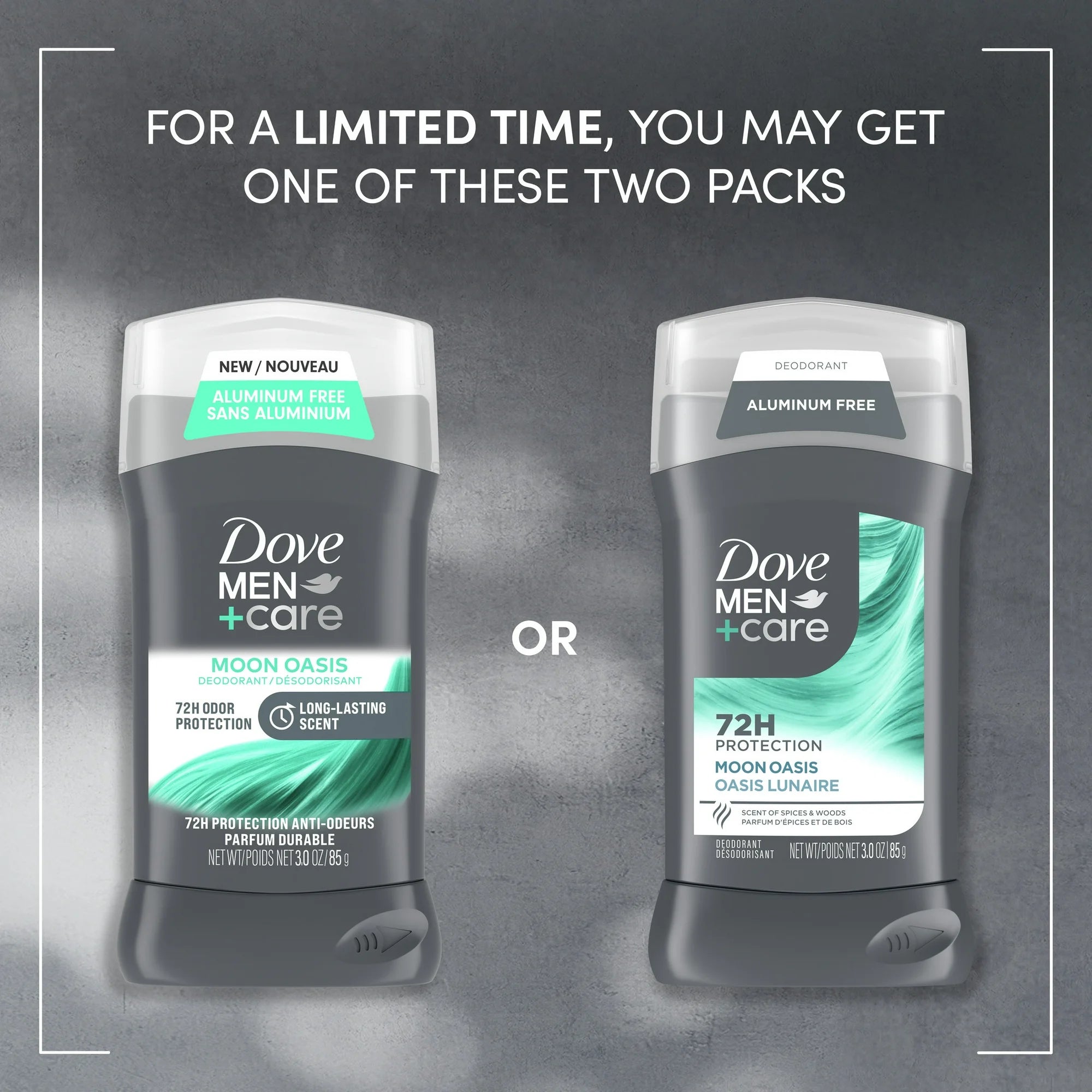 DOVE Men+Care 72hr Deodorant Stick