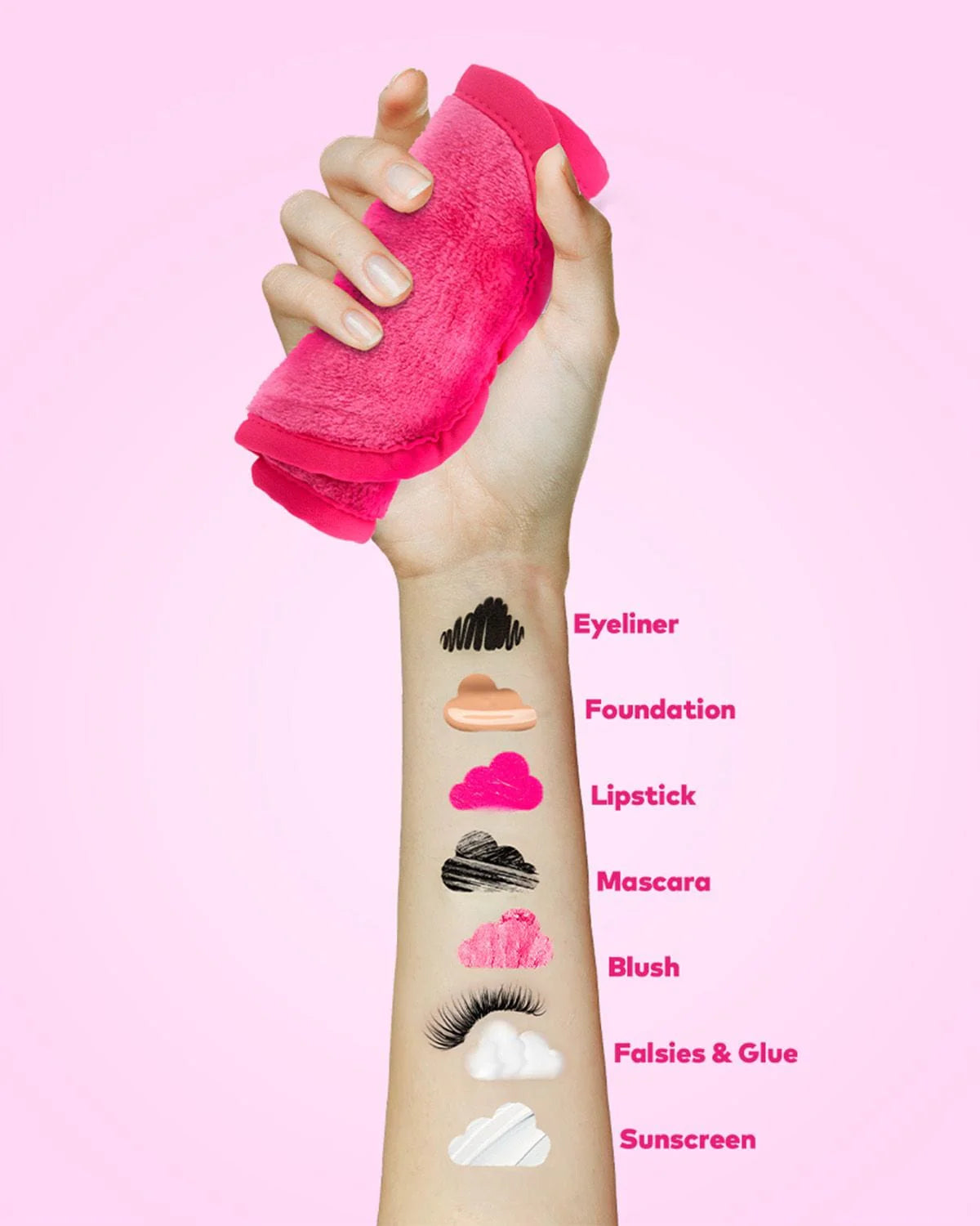 MAKEUP ERASER Original Pink