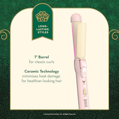 CONAIR Wicked Glinda Compact Curling Iron