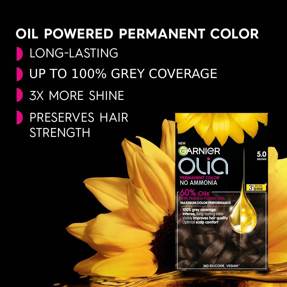 GARNIER Olia Oil Powered Color de cabello permanente 